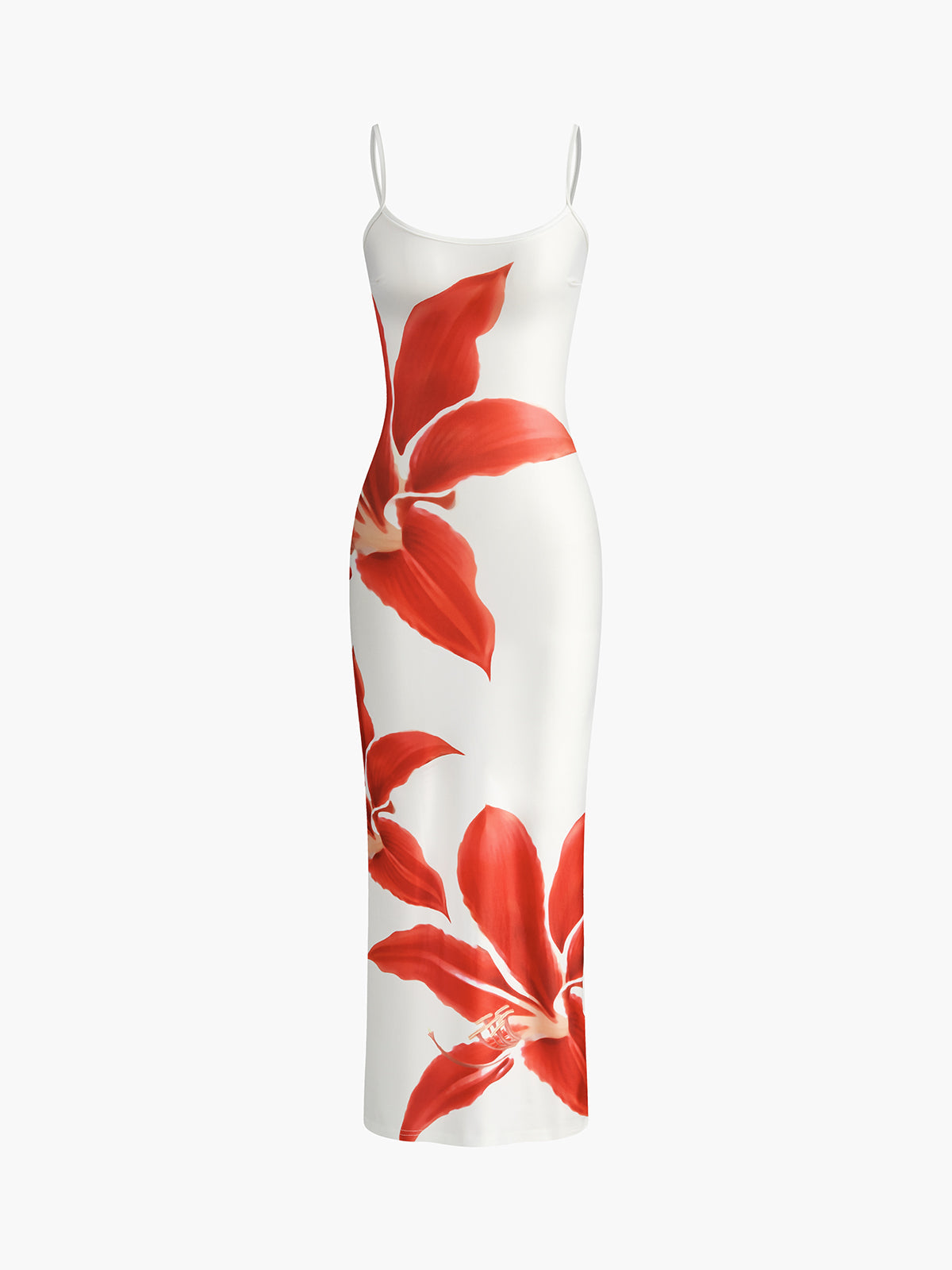 Orchid Bloom İnce Askılı Elbise