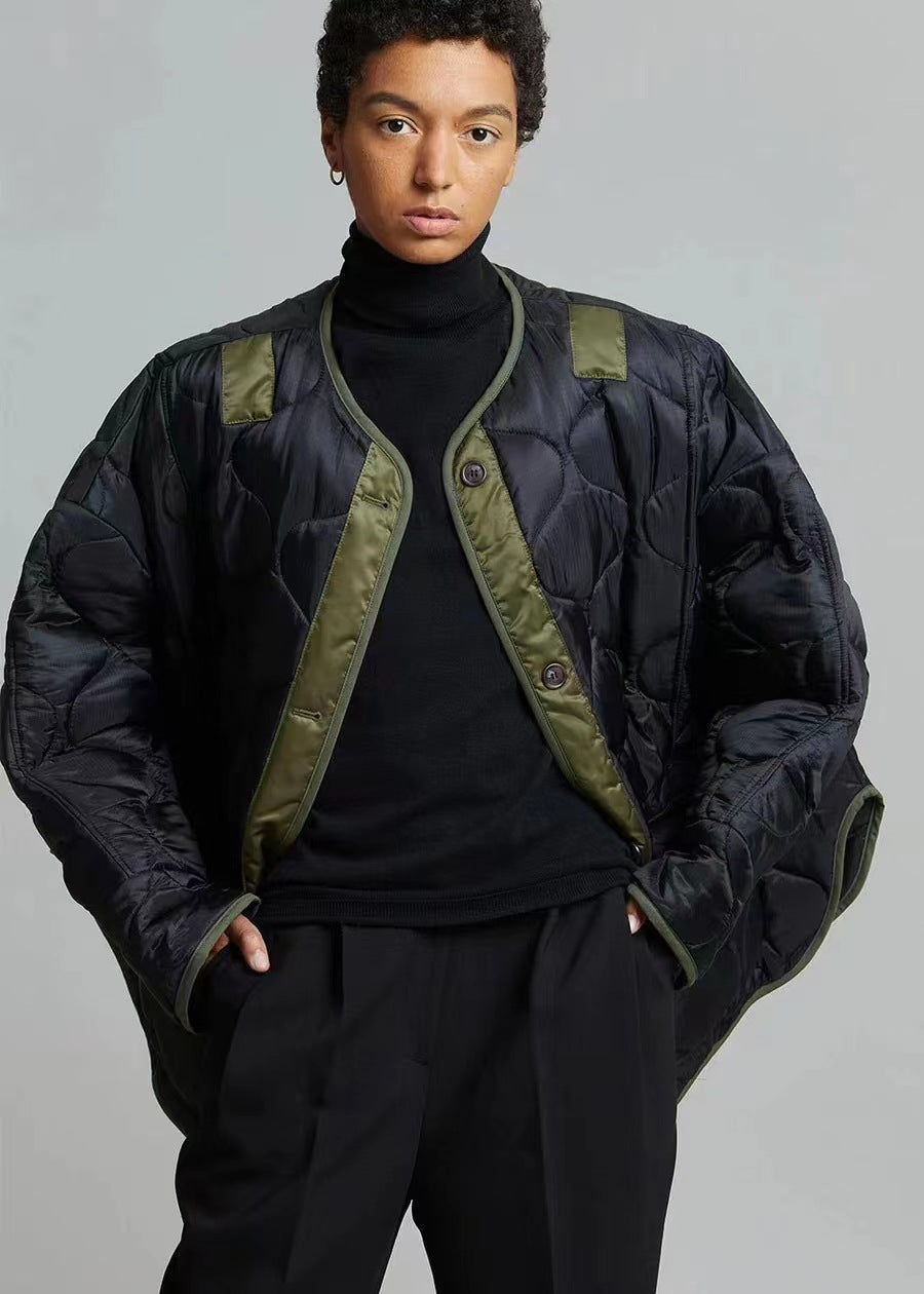 Oversize Kapitone Mont