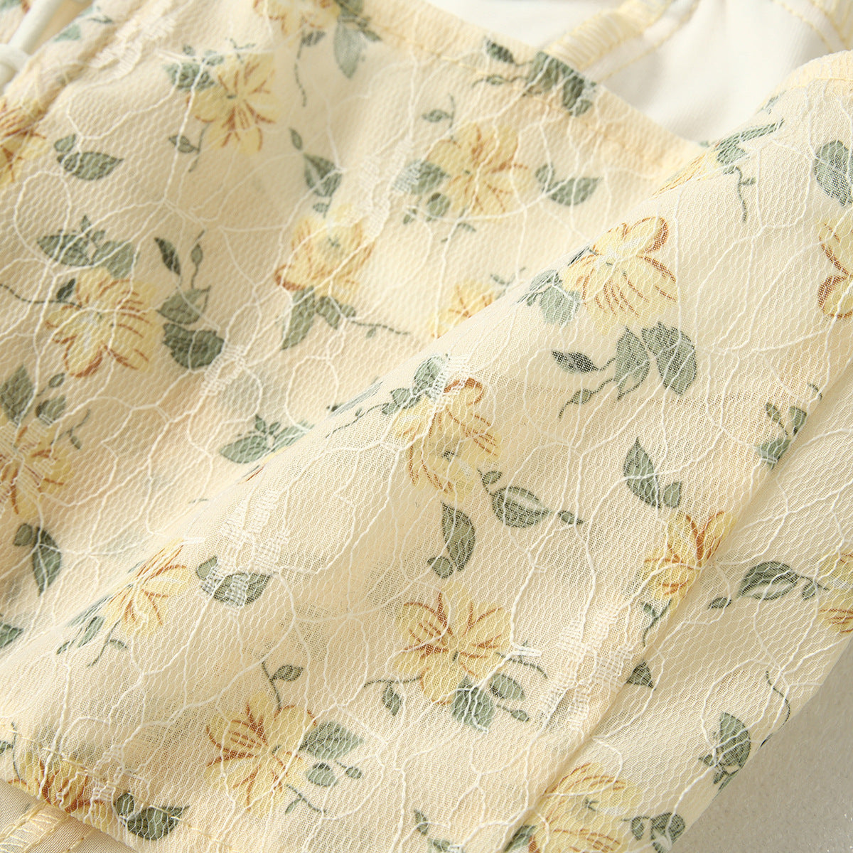 Floral Lace Korse