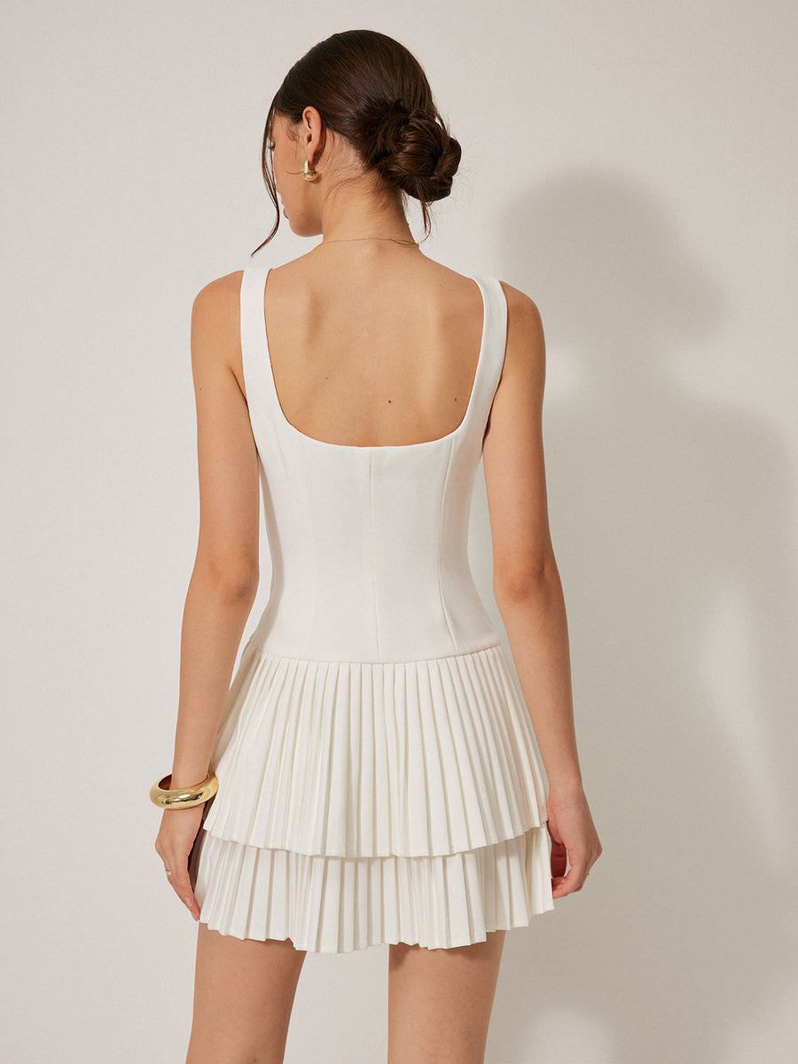 Maison Belle Layered Elbise