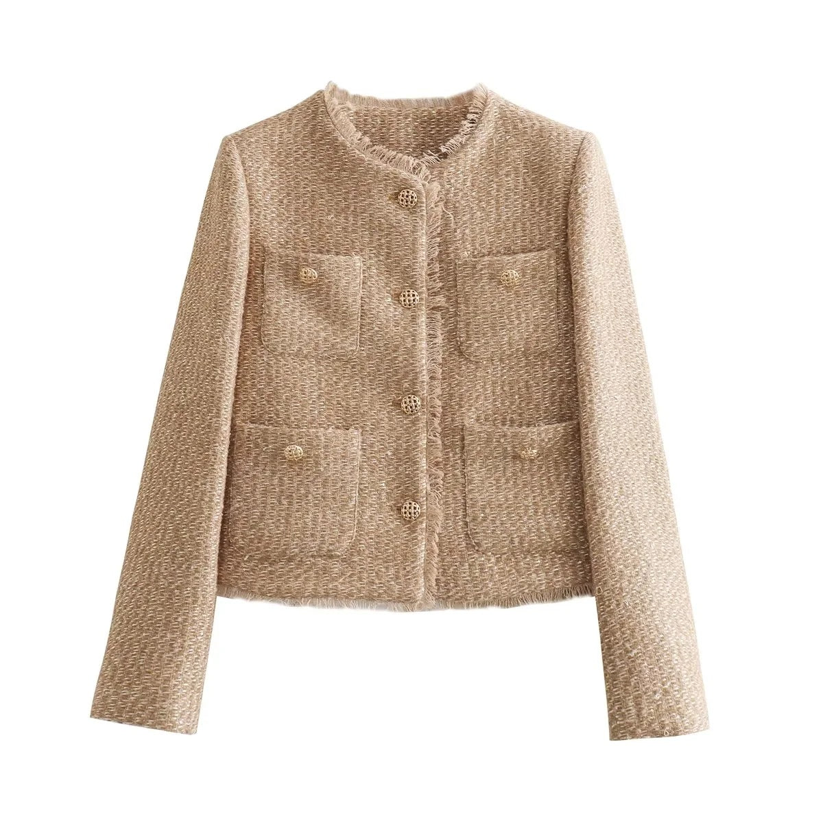 Élégance Parisienne Tweed Ceket