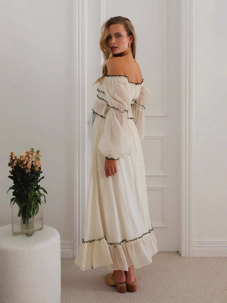 Vintage Rüya Tül Maxi Set