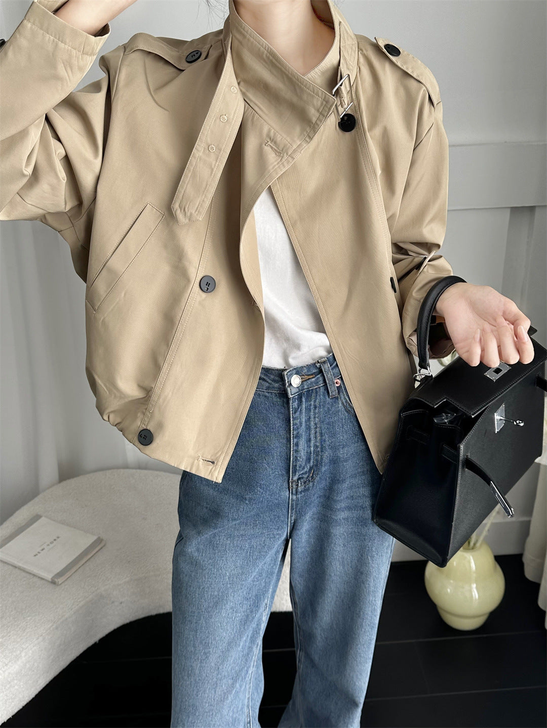 Oversize Trench Coat – Şık ve Rahat